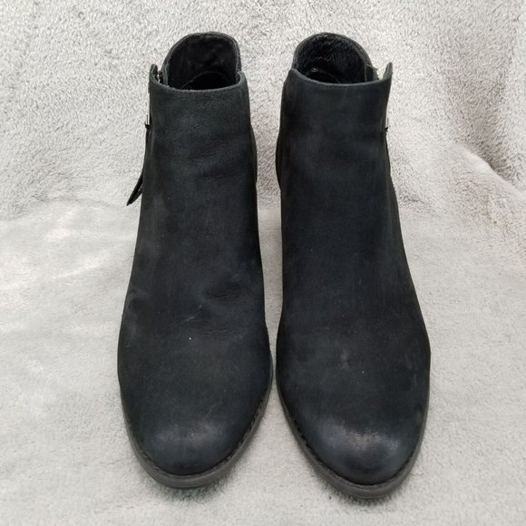 Vionic Shoes Womens Size 9 Sterling Black Suede ZipArch Support Ankle  Booties - Picture 4 of 10